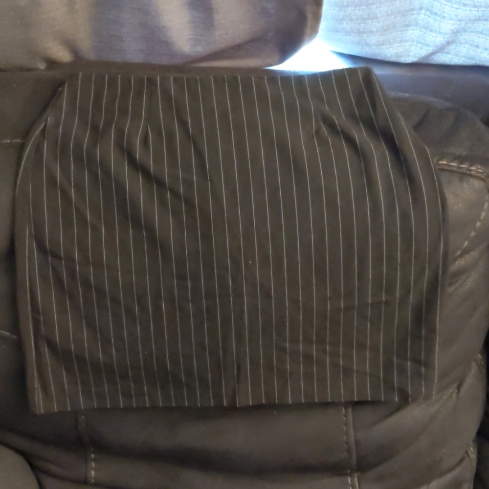 Pinstripe Skirt